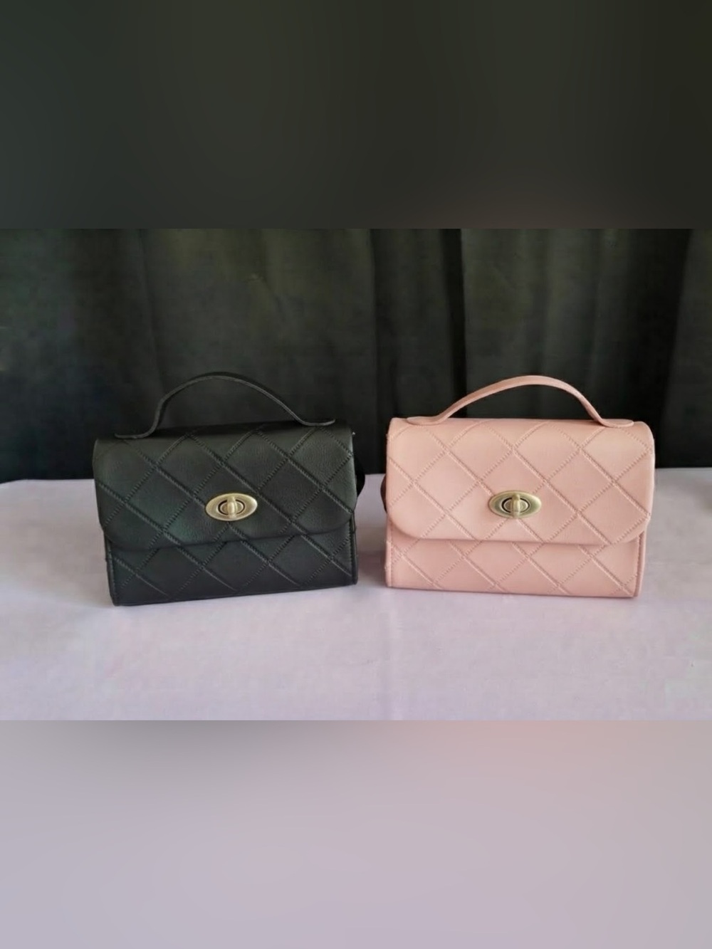 Women’s small luxury hand bags bundle of 2